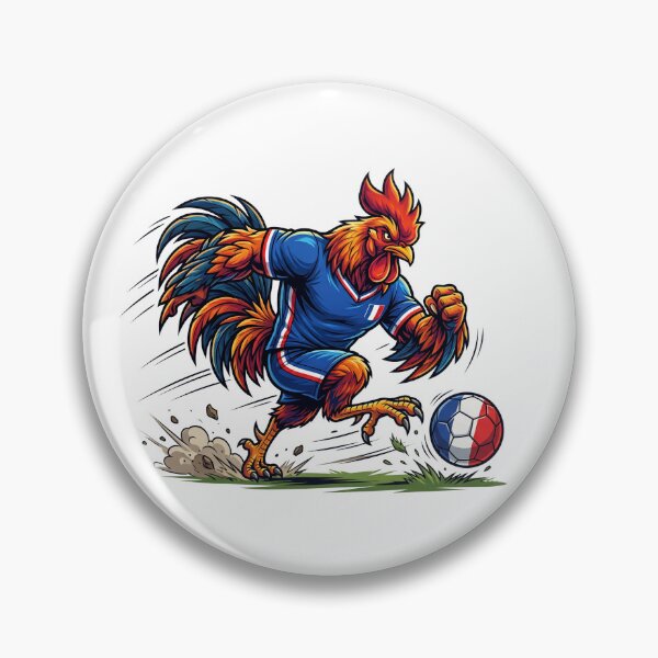 Item preview, Gallic Rooster Football Sprint Action designed and sold by LunaMarkos.