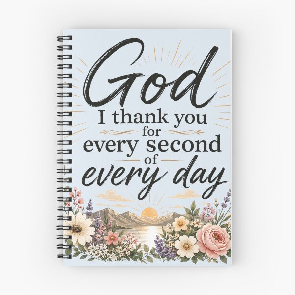 Item preview, God, I thank you for every second of every day designed and sold by Her2Harmony.