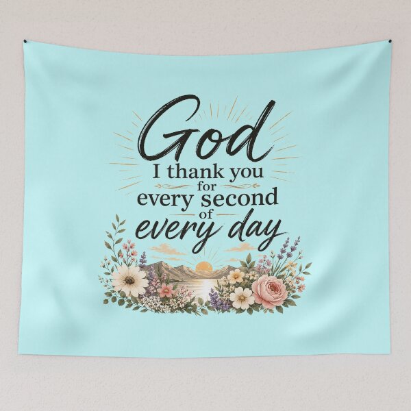 Item preview, God, I thank you for every second of every day designed and sold by Her2Harmony.