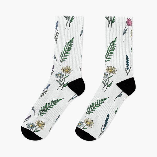 Item preview, Wildflower Pattern, Watercolor Texture designed and sold by Ink & Kind Studio.