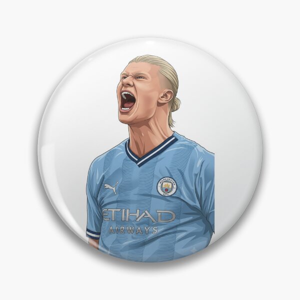 Item preview, Norway Football Star – Erling Haaland Inspired Design designed and sold by Mialunaa.