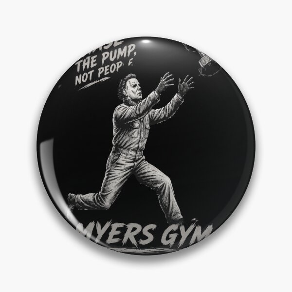 Item preview, Chase The Pump Not People Michael Myers Gym Halloween Fitness designed and sold by Digistore1221.