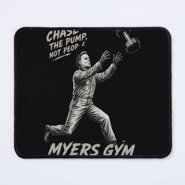 Item preview, Chase The Pump Not People Michael Myers Gym Halloween Fitness designed and sold by Digistore1221.