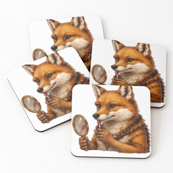 Item preview, Stylish Fox Beauty Routine designed and sold by DailyDoodlesBySumbul.