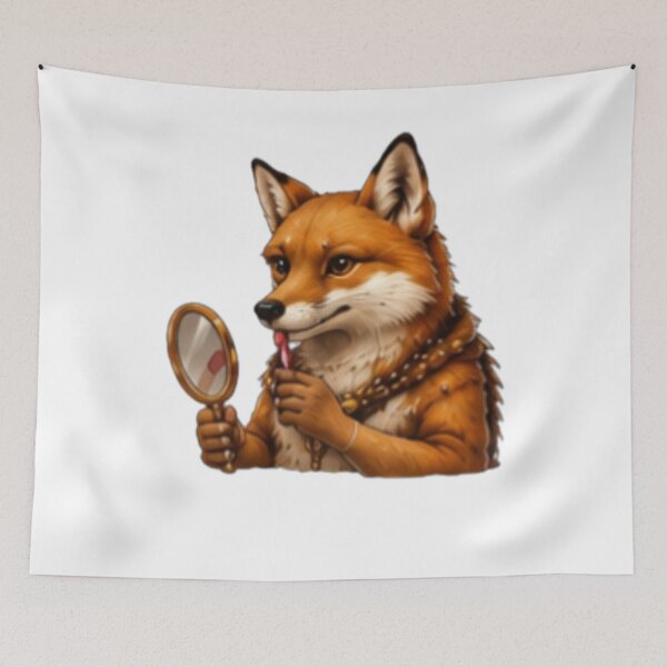 Item preview, Stylish Fox Beauty Routine designed and sold by DailyDoodlesBySumbul.