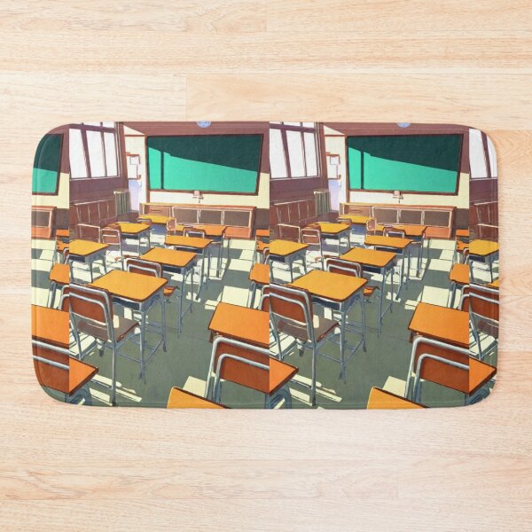 Item preview, Art - Japanese Anime Style, Classroom bathed in light designed and sold by Reverso-Design.