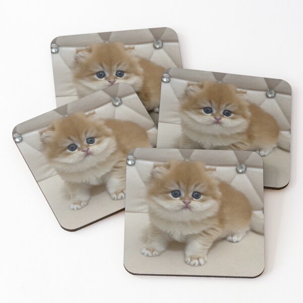 Item preview, Adorable Fluffy Ginger  British Kitten Portrait designed and sold by oxananemyrovska.