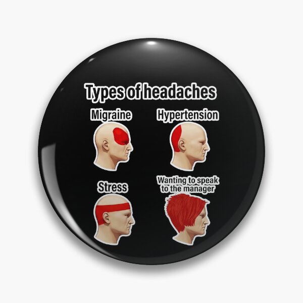 Item preview, Funny Types of Headaches Karen Meme designed and sold by elderberry.