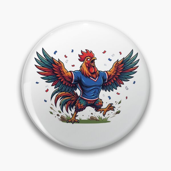 Item preview, Gallic Rooster Victory Roar Football designed and sold by LunaMarkos.