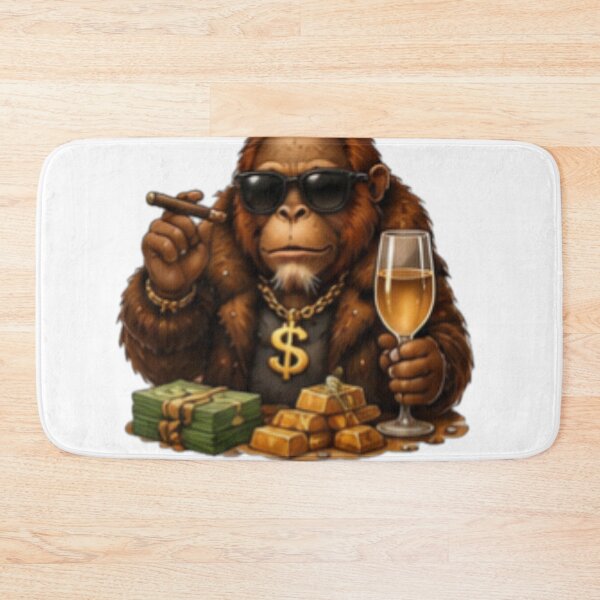 Item preview, Rich Boss Monkey designed and sold by DailyDoodlesBySumbul.