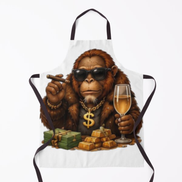 Item preview, Rich Boss Monkey designed and sold by DailyDoodlesBySumbul.