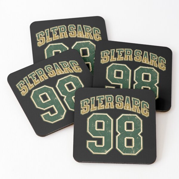 Item preview, Retro Varsity Number 98 Green Gold Vintage Sports designed and sold by KCasual.