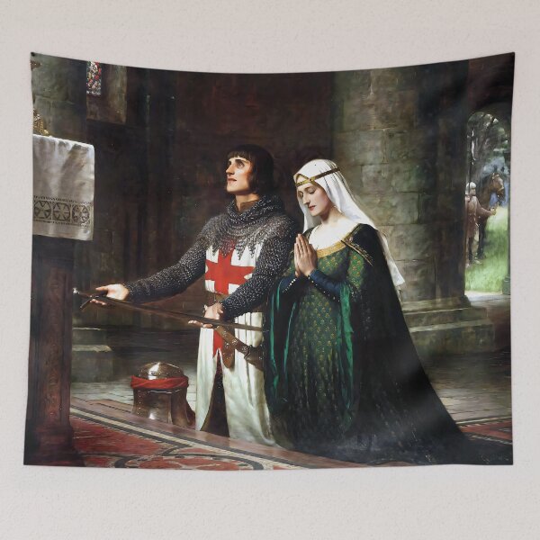 Item preview, The Dedication - Edmund Blair Leighton designed and sold by Jon-Baran.
