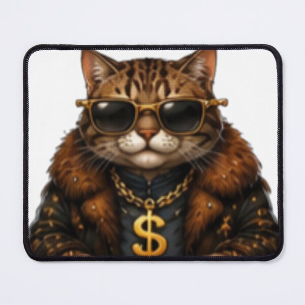 Item preview, Gangster Money Cat designed and sold by DailyDoodlesBySumbul.
