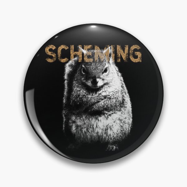 Item preview, Scheming Squirrel | Worn Wild designed and sold by Inkversed.