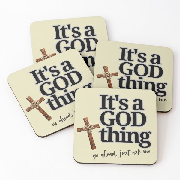 Item preview, It's a GOD thing - black designed and sold by Cane & Abel Creations ..