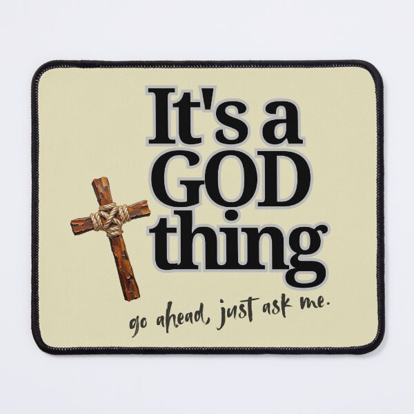 Item preview, It's a GOD thing - black designed and sold by Cane & Abel Creations ..