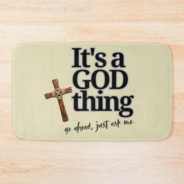 Item preview, It's a GOD thing - black designed and sold by Cane & Abel Creations ..