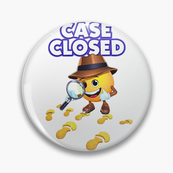 Item preview, Case Closed – Detective Emoji Solving the Mystery T-Shirt Design designed and sold by MerchWSzpilkach.