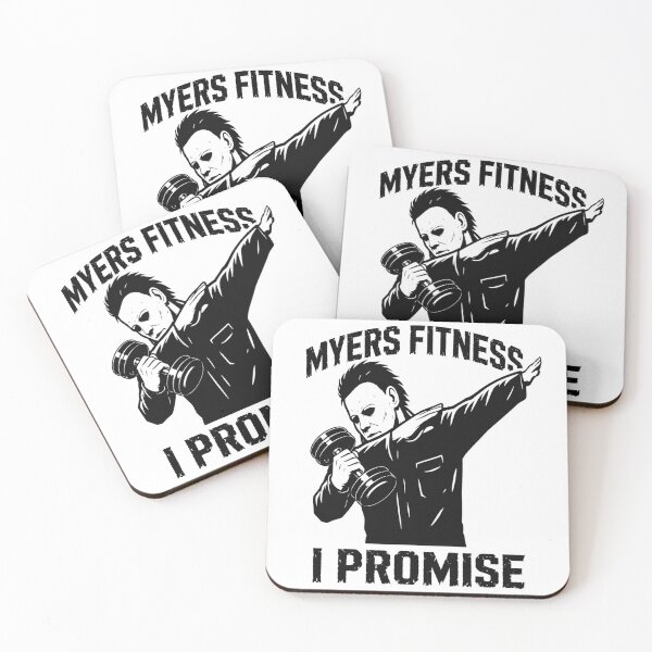 Item preview, Myers Fitness I Promise Michael Myers Funny Halloween Gym designed and sold by Digistore1221.