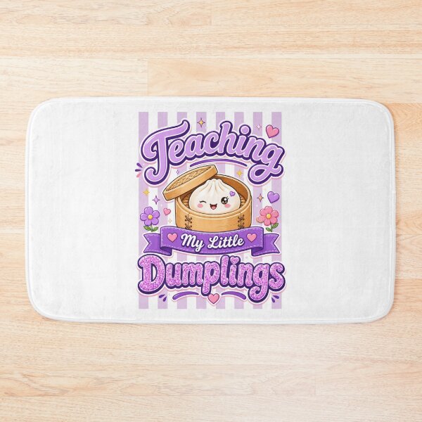 Item preview, Teaching My Little Dumplings – purple Design designed and sold by EmeraldeaArt.