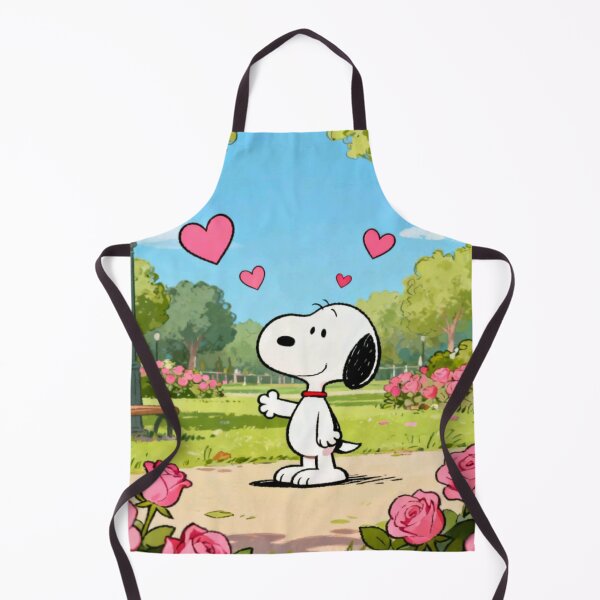 Item preview, Snoopy Love Heart Rose Park Garden designed and sold by Innova_Creations.