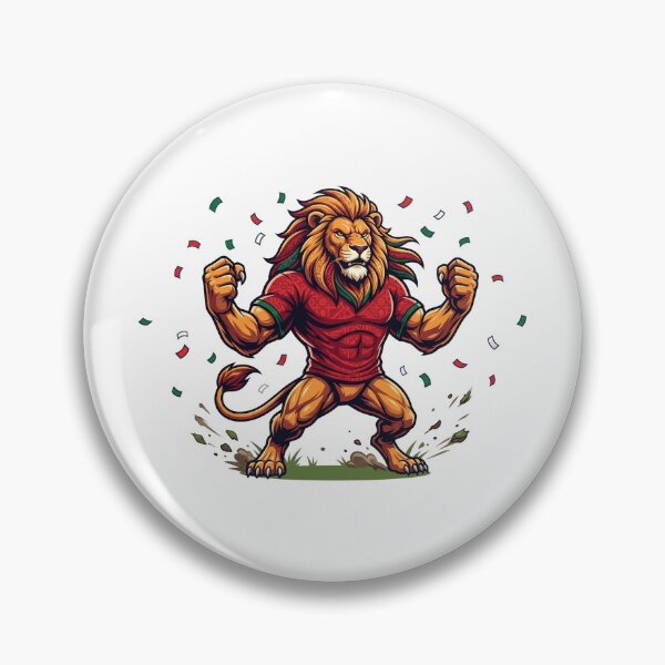 Item preview, Atlas Lion Football Warrior designed and sold by LunaMarkos.