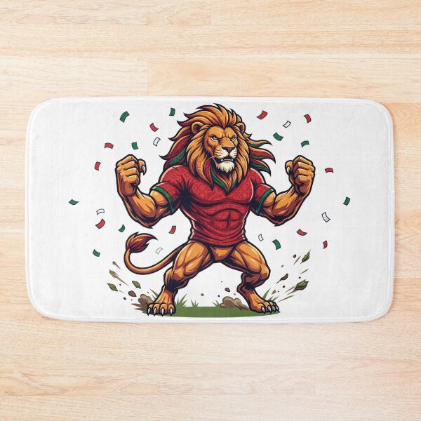 Item preview, Atlas Lion Football Warrior designed and sold by LunaMarkos.
