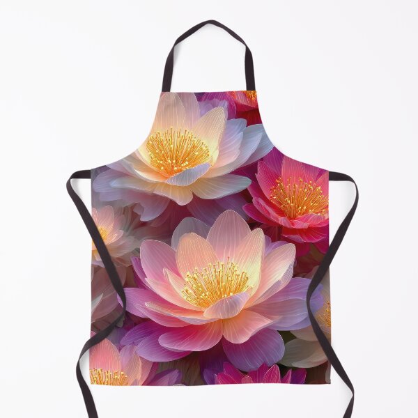 Item preview, Fantasy Water Lilies In Pink And Golden Hues designed and sold by DEC02.