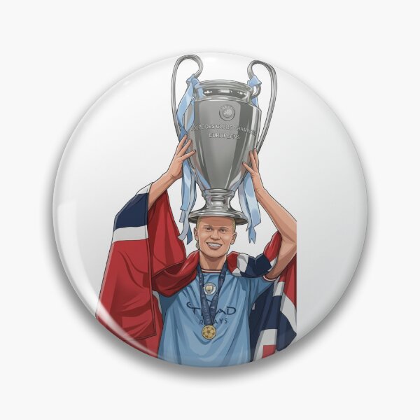 Item preview, Erling Haaland Goal Machine – Norway Football Superstar Graphic designed and sold by Mialunaa.