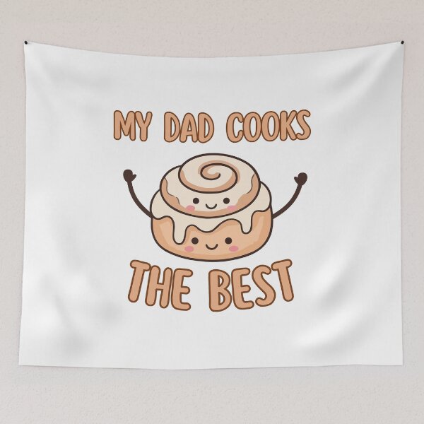 Item preview, My Dad cooks the best designed and sold by BritishDelights.