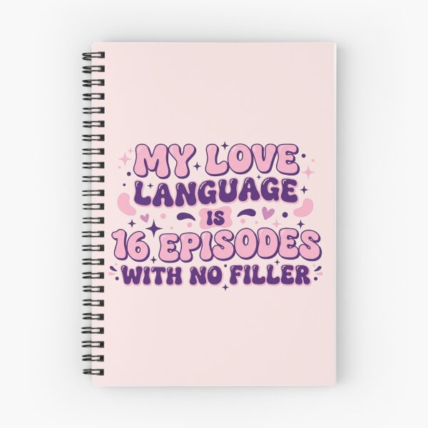 Item preview, My Love Language Is 16 Episodes No Filler Kdrama Fan designed and sold by fatoshisme.