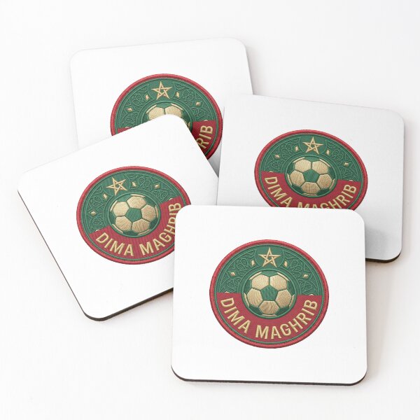 Item preview, Dima Maghrib Football Badge designed and sold by LunaMarkos.