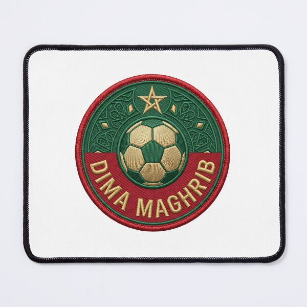 Item preview, Dima Maghrib Football Badge designed and sold by LunaMarkos.