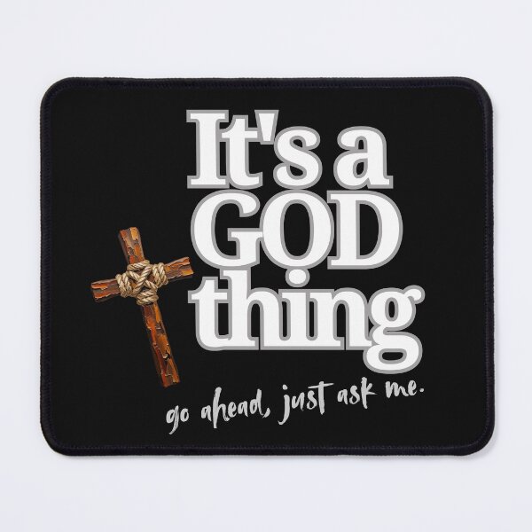 Item preview, It's a GOD thing - white designed and sold by Cane & Abel Creations ..