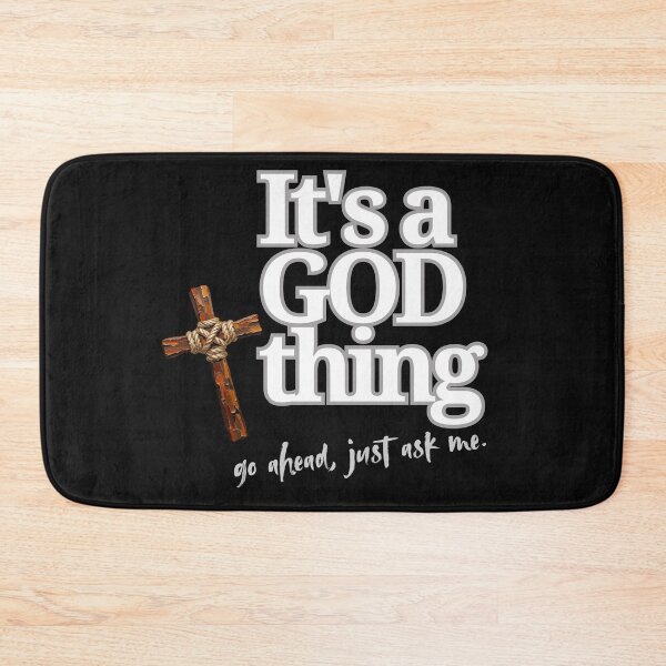 Item preview, It's a GOD thing - white designed and sold by Cane & Abel Creations ..