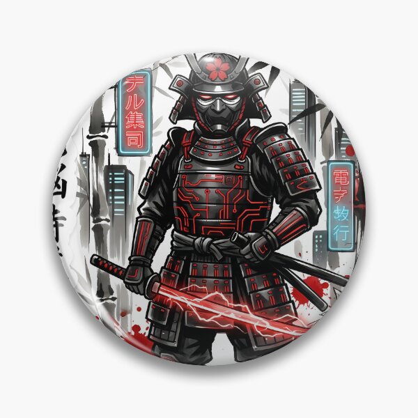 Item preview, Cyberpunk Ronin Samurai Sticker designed and sold by SupernovaNote.