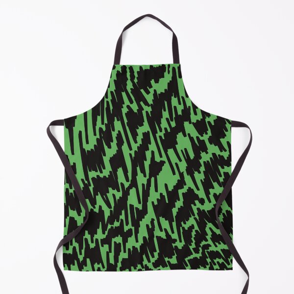 Item preview, Green & Black Abstract Tiger Print designed and sold by sleepyheadedbb.