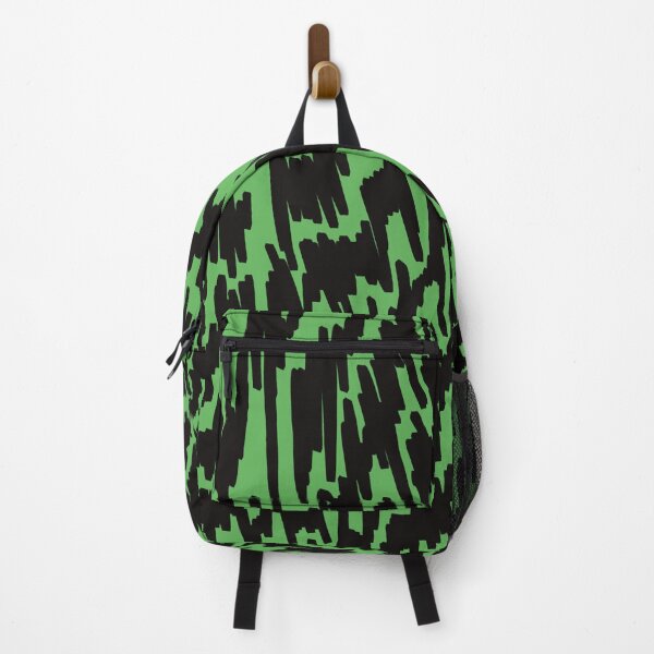 Item preview, Green & Black Abstract Tiger Print designed and sold by sleepyheadedbb.