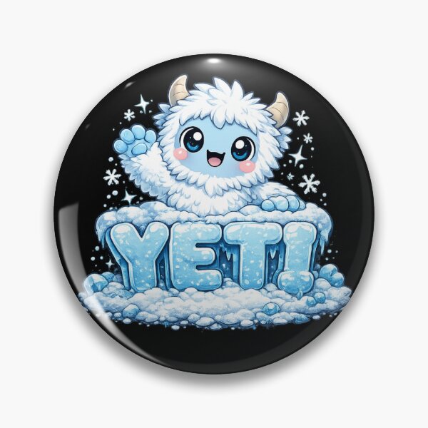 Item preview, Yeti Kawaii Cryptid designed and sold by redsharkuk.