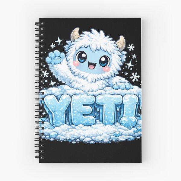 Item preview, Yeti Kawaii Cryptid designed and sold by redsharkuk.
