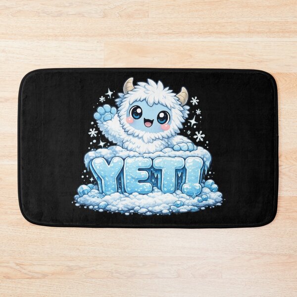 Artikelvorschau, Yeti Kawaii Kryptid entworfen und verkauft von redsharkuk.