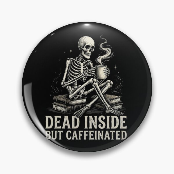 Artikelvorschau,  Innerlich tot, aber koffeinhaltiger Skelettkaffee entworfen und verkauft von piketo.