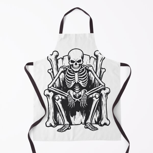Item preview, Skeleton King Sitting on Throne of Bones designed and sold by MisteryDesigner.