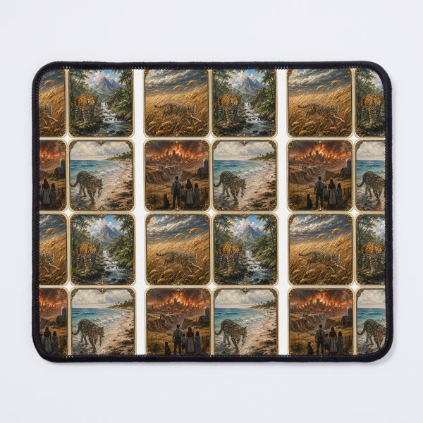 Item preview, Four Elements Animals Art Print designed and sold by Pioneer Spirit Market.