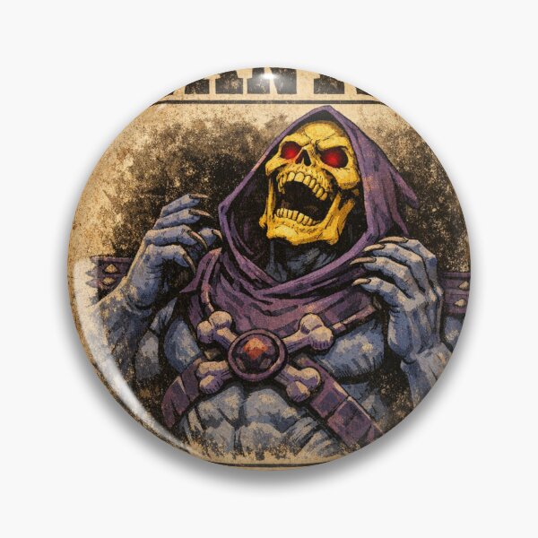 Item preview, 80s Cartoon Villains Gallery: Old West Wanted Poster Skeletor designed and sold by Rex Vox.