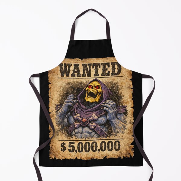 Item preview, 80s Cartoon Villains Gallery: Old West Wanted Poster Skeletor designed and sold by Rex Vox.