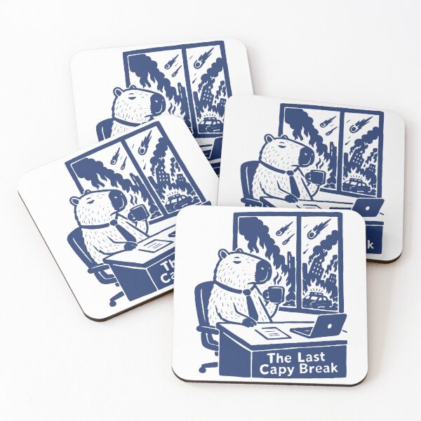 Item preview, The Last Capy Break designed and sold by Kimprut.