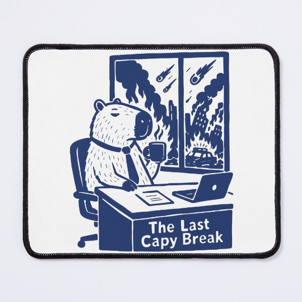 Item preview, The Last Capy Break designed and sold by Kimprut.