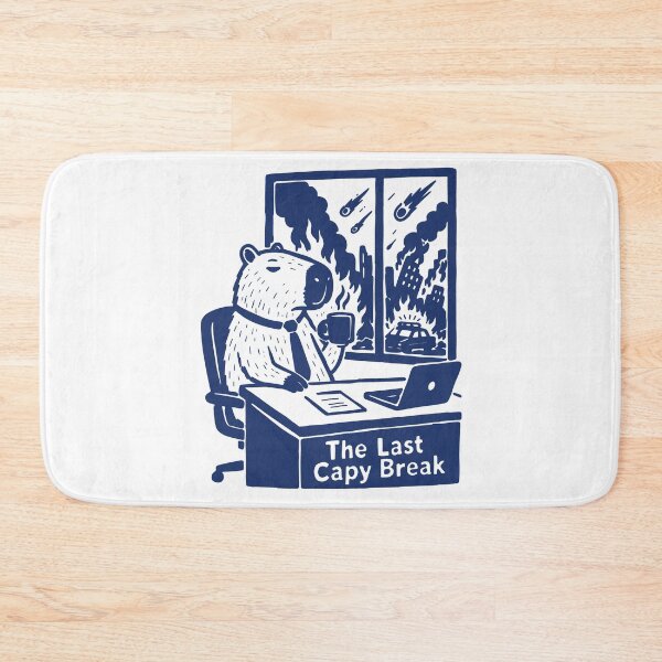 Item preview, The Last Capy Break designed and sold by Kimprut.